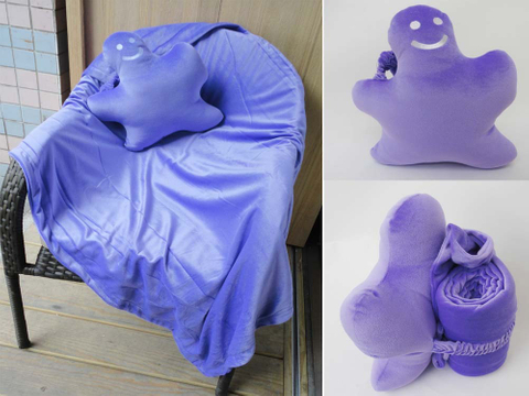 AG-0072 抱枕+毯子