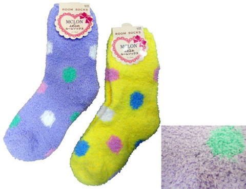 AD-0007 三色點點保暖襪